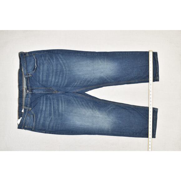 Levi's Men's Blue Jeans Size 48x30 Regular Fit Straight Leg 505 Regular Fit - Picture 5 of 8